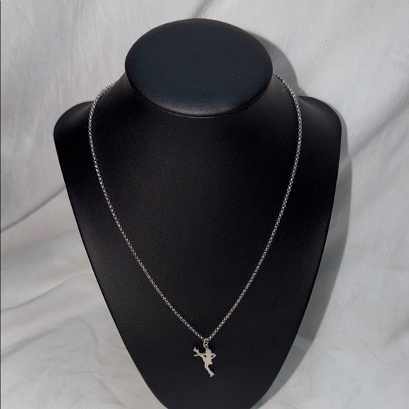 James Avery Jewelry - Retired James  Avery Sterling Silver Dancer Charm Necklace Cable Chain